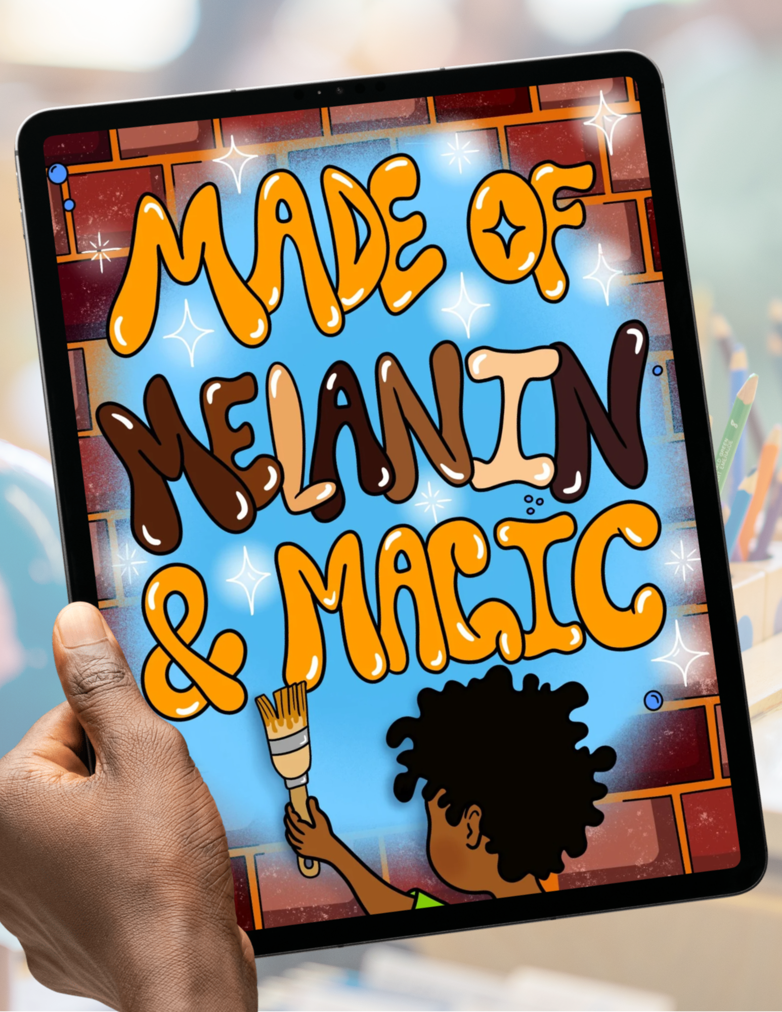 Made of Melanin & Magic Digital Coloring Book